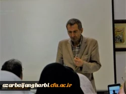 بازدید جمعی از همکاران پردیس علامه طباطبائی ارومیه از نمایشگاه آثار خوشنویسی و تذهیب استاد ابراهیم زینالی 4