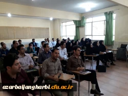 معاون آموزش و تحصیلات تکمیلی پردیس شهید رجایی ارومیه در جمع مهارت آموزان حضور یافت 3