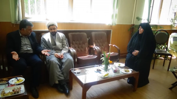 معارفه نماینده نهاد مقام معظم رهبری استان در جمع کارکنان مرکز آموزش عالی شهید مطهری خوی 5