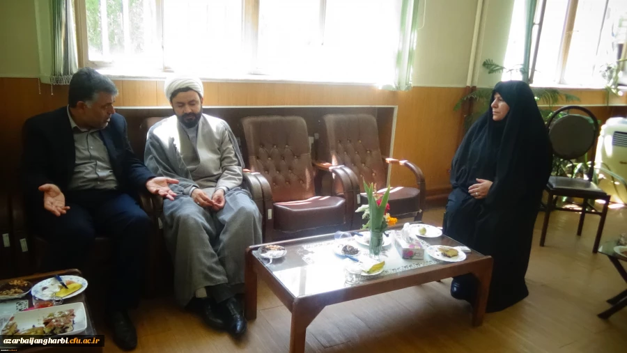 معارفه نماینده نهاد مقام معظم رهبری استان در جمع کارکنان مرکز آموزش عالی شهید مطهری خوی 5