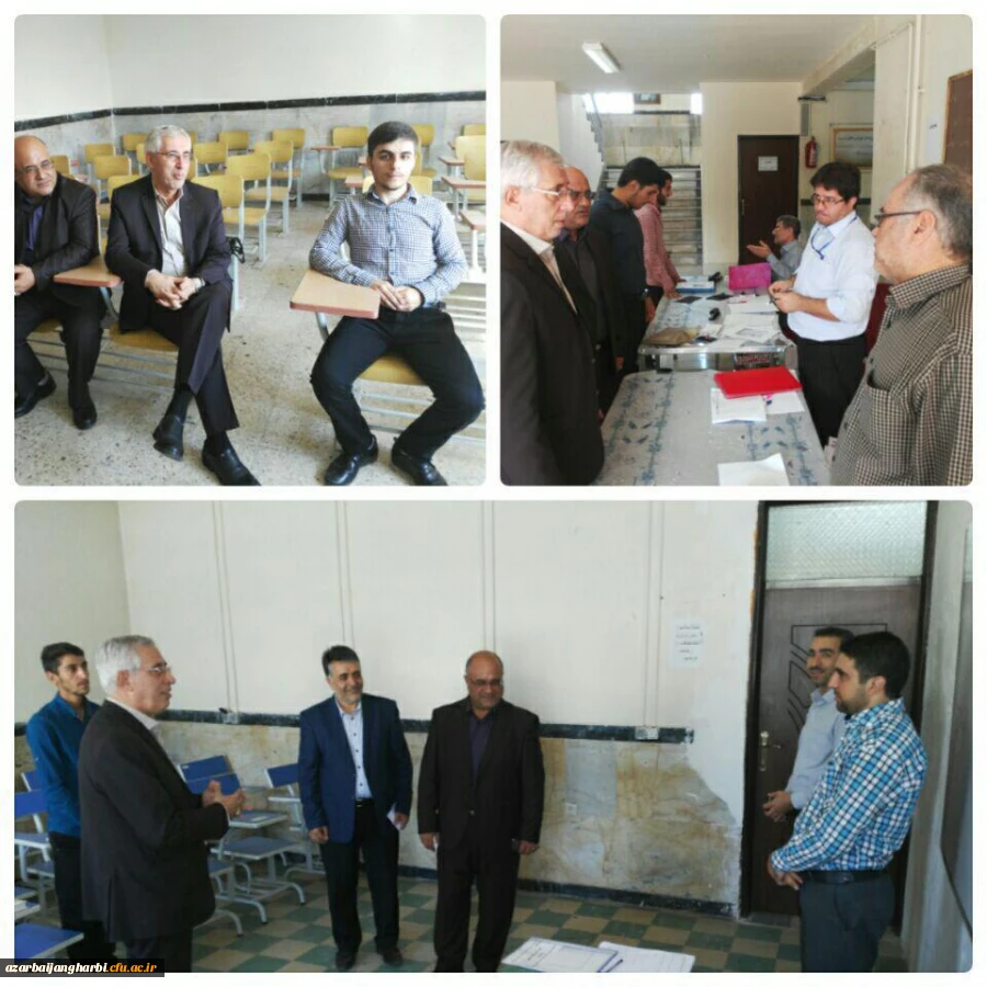 بازدید مدیرکل آموزش و پرورش استان از فرآیند مصاحبه دانشگاه فرهنگیان