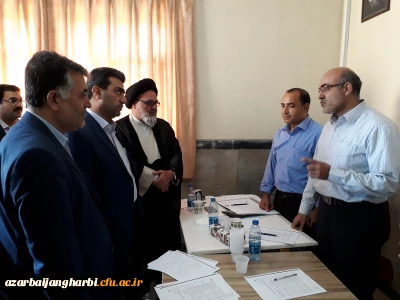 دیدار نماینده محترم مردم شریف ارومیه در مجلس شورای اسلامی از 

روند برگزاری مصاحبه معرفی شدگان چند برابر ظرفیت پردیس شهید رجایی ارومیه