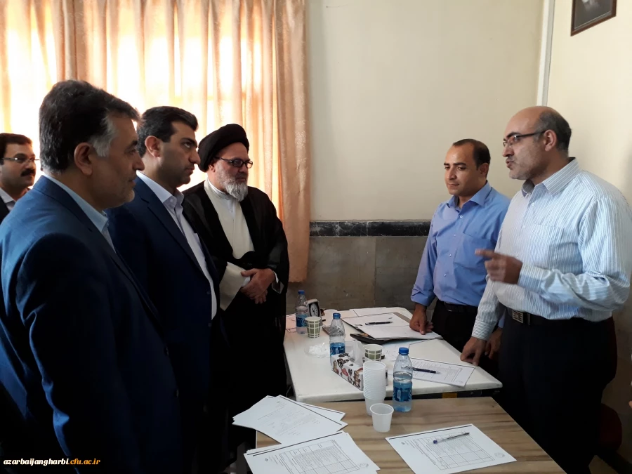 نماینده محترم مردم شریف ارومیه از روند برگزاری مصاحبه معرفی شدگان چند برابر ظرفیت پردیس شهید رجایی ارومیه