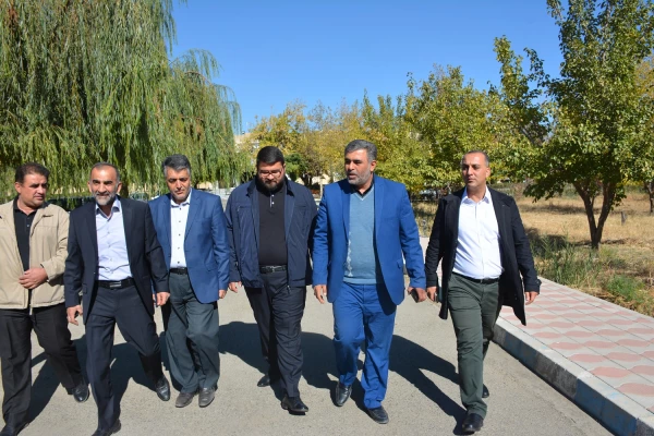 بازدید روح اله حضرتپور نماینده مردم ارومیه و هیئت همراه از دانشگاه فرهنگیان استان آذربایجان غربی