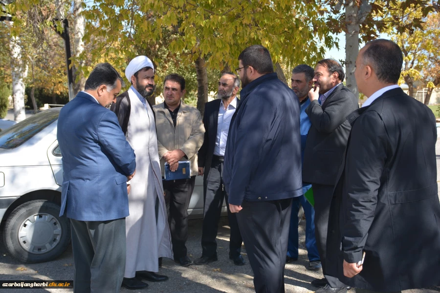 بازدید روح اله حضرتپور نماینده مردم ارومیه و هیئت همراه از دانشگاه فرهنگیان استان آذربایجان غربی 7