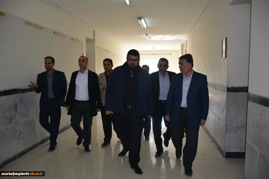 بازدید روح اله حضرتپور نماینده مردم ارومیه و هیئت همراه از دانشگاه فرهنگیان استان آذربایجان غربی 10