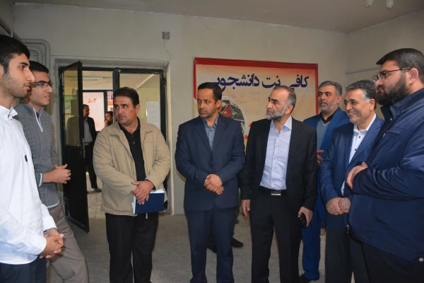 بازدید روح اله حضرتپور نماینده مردم ارومیه و هیئت همراه از دانشگاه فرهنگیان استان آذربایجان غربی 14