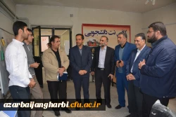 بازدید روح اله حضرتپور نماینده مردم ارومیه و هیئت همراه از دانشگاه فرهنگیان استان آذربایجان غربی
