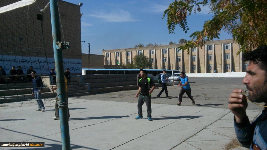 برگزاری چهارمین دوره مسابقات ورزشی

گرامیداشت هفته تربیت بدنی در پردیس شهید رجایی ارومیه
 2