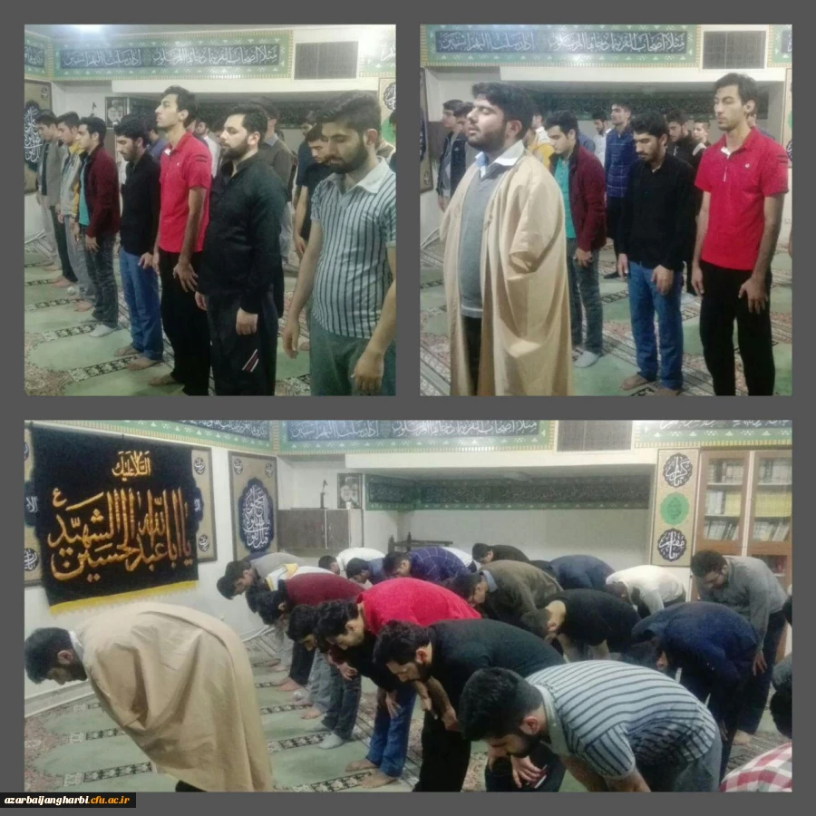 در پی وقوع زلزله در بخش وسیعی از کشور 

دانشجویان پردیس شهید رجایی ارومیه نماز آیات اقامه نمودند.