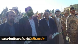 مدیران و دانشجویان دانشگاه فرهنگیان آذربایجان غربی با آرمان های والای شهدا و امام راحل تجدید میثاق کردند. 4