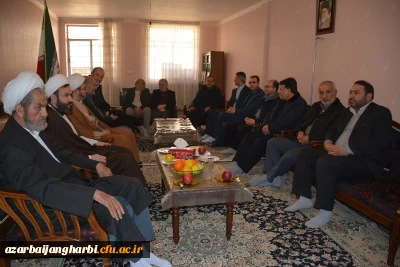 دیدار جمعی از اساتید و کارکنان دانشگاه فرهنگیان استان با مبارز نستوه حجت الاسلام غلامرضا حسنی