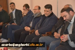 دیدار جمعی از اساتید و کارکنان دانشگاه فرهنگیان استان با مبارز نستوه حجت الاسلام غلامرضا حسنی 5