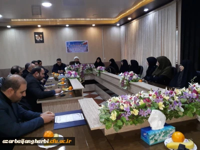 تکریم از خدمات سرپرست پردیس علامه طباطبایی دانشگاه فرهنگیان آذربایجان غربی