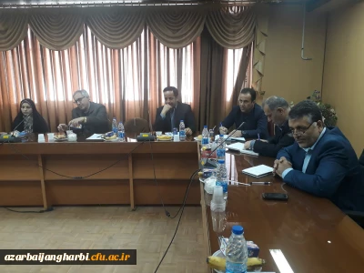 جلسه ستاد شاهد و ایثارگران  دانشگاه فرهنگیان استان آذربایجان غربی برگزار شد