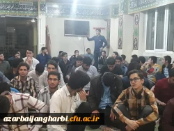 دکتر فزون مهر مدیرامورپردیس های دانشگاه فرهنگیان آذربایجان غربی برروی صندلی داغ 3