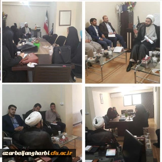 دیدار دبیران کانونها و مسئولین بسیج دانشجویی پردیس های استان با مسئول محترم نهاد رهبری دانشگاه فرهنگیان استان