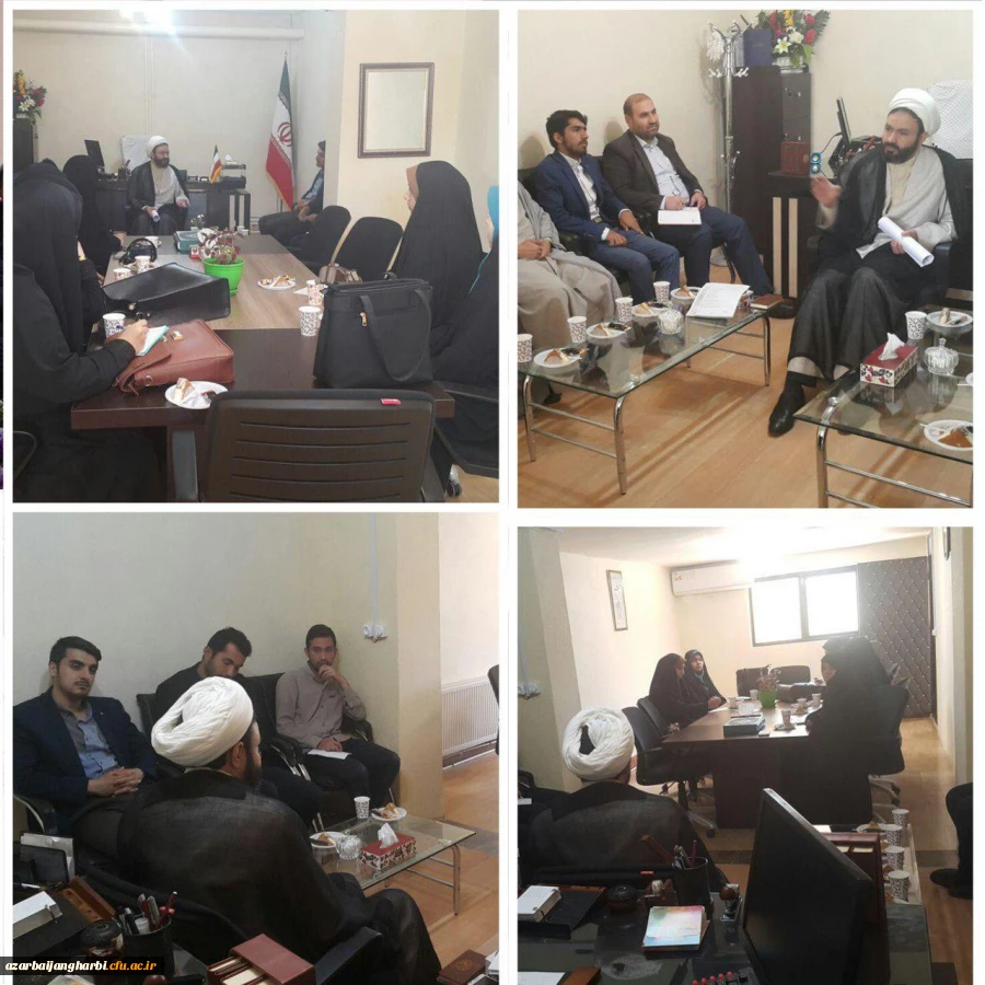 دیدار دبیران کانونها و مسئولین بسیج دانشجویی پردیس های استان با مسئول محترم نهاد رهبری دانشگاه فرهنگیان استان