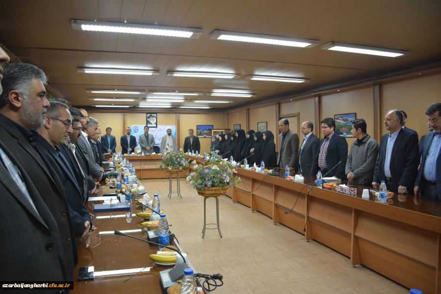 با حضور معاون آموزش و تحصیلات تکمیلی و مدیر کل حراست دانشگاه فرهنگیان

مراسم تکریم و معارفه سرپرست مدیریت امور پردیس های استان آذربایجان غربی برگزار شد 14