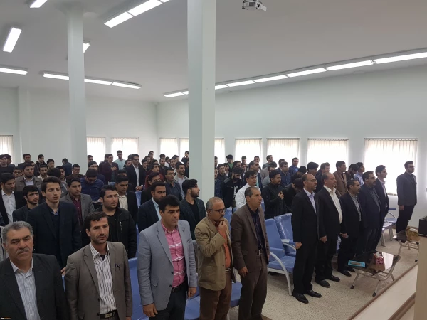 مراسم با شکوه روز معلم با حضور پر شور اساتید، کارکنان و دانشجو معلمان در واحد امام خمینی (ره) سلماس 2