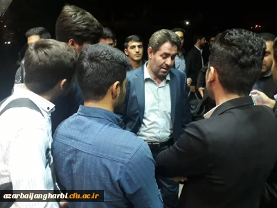 دانشجو معلمان زائردانشگاه فرهنگیان  استان آذربایجان غربی رهسپار تهران  شدند