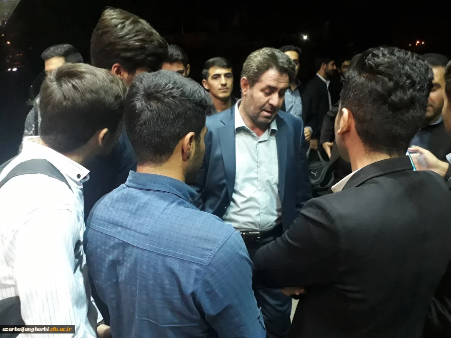 دانشجو معلمان زائردانشگاه فرهنگیان  استان آذربایجان غربی رهسپار تهران  شدند 2