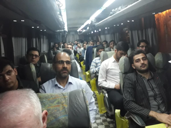 دانشجو معلمان زائردانشگاه فرهنگیان  استان آذربایجان غربی رهسپار تهران  شدند 4