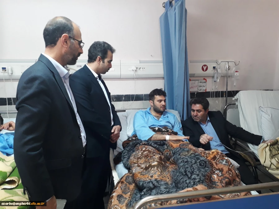 عیادت دکتر محمود لو سرپرست امور پردیس های استانی