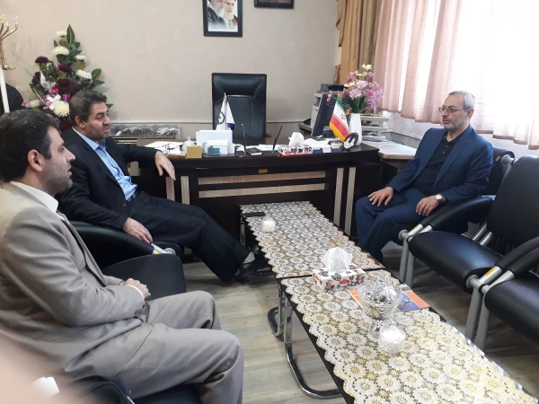 دیدار دکتر عاشری رئیس دانشگاه پیام نور استان  با مدیریت امور پردیس های دانشگاه فرهنگیان  آذربایجان غربی 2