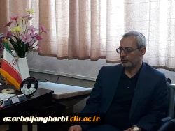 دیدار دکتر عاشری رئیس دانشگاه پیام نور استان  با مدیریت امور پردیس های دانشگاه فرهنگیان  آذربایجان غربی 4