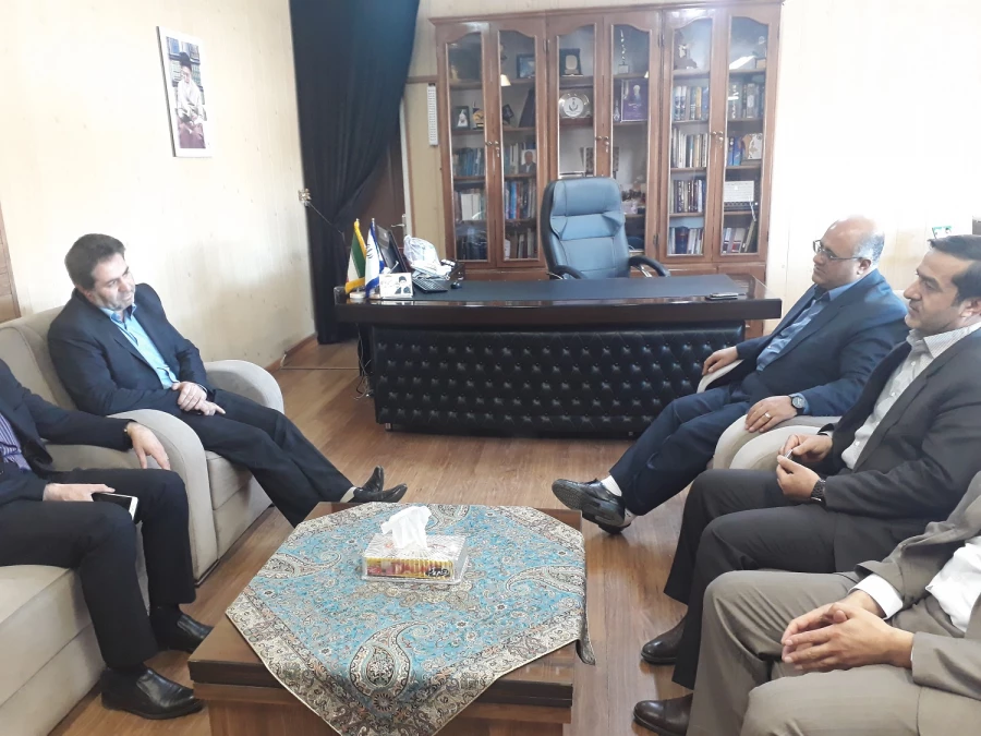 دیدار سرپرست امور پردیس های دانشگاه فرهنگیان آذربایجان غربی با مدیرکل آموزش و پرورش استان آذربایجان غربی
