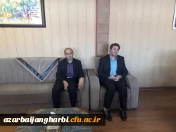 دیدار سرپرست امور پردیس های دانشگاه فرهنگیان آذربایجان غربی با مدیرکل آموزش و پرورش استان آذربایجان غربی  4