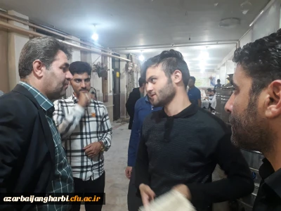 بازدید سرزده دکتر محمودلو سرپرست امور پردیس های استان آذربایجان غربی از بخشهای مختلف پردیس شهید رجایی ارومیه