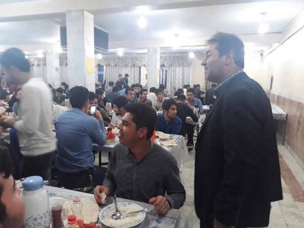 بازدید سرزده دکتر محمودلو سرپرست امور پردیس های استان آذربایجان غربی از بخشهای مختلف پردیس شهید رجایی ارومیه