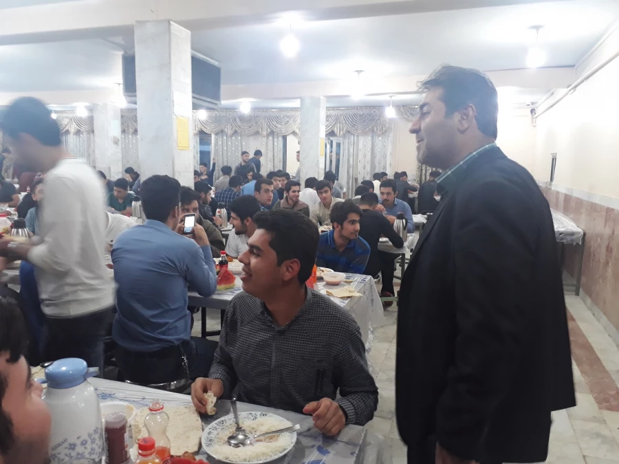 بازدید سرزده دکتر محمودلو سرپرست امور پردیس های استان آذربایجان غربی از بخشهای مختلف پردیس شهید رجایی ارومیه