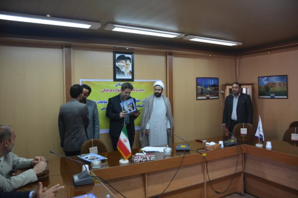 مراسم تکریم و معارفه مسئولین بسیج دانشجویی پردیسهای دانشگاه فرهنگیان آذربایجان غربی برگزار گردید  2