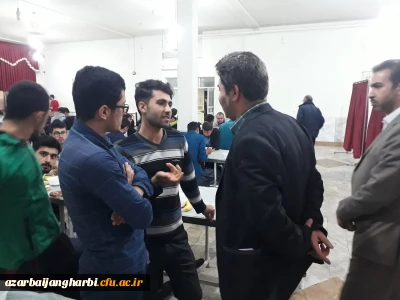 حضور سرزده دکتر علی محمودلو سرپرست امور پردیس های استان آذربایجان غربی در جمع دانشجو معلمان  واحد امام خمینی (ره) سلماس