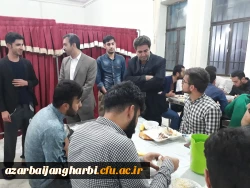 حضور سرزده دکتر علی محمودلو سرپرست امور پردیس های استان آذربایجان غربی در جمع دانشجو معلمان  واحد امام خمینی (ره) سلماس  7