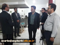 حضور سرزده دکتر علی محمودلو سرپرست امور پردیس های استان آذربایجان غربی در جمع دانشجو معلمان  واحد امام خمینی (ره) سلماس  8