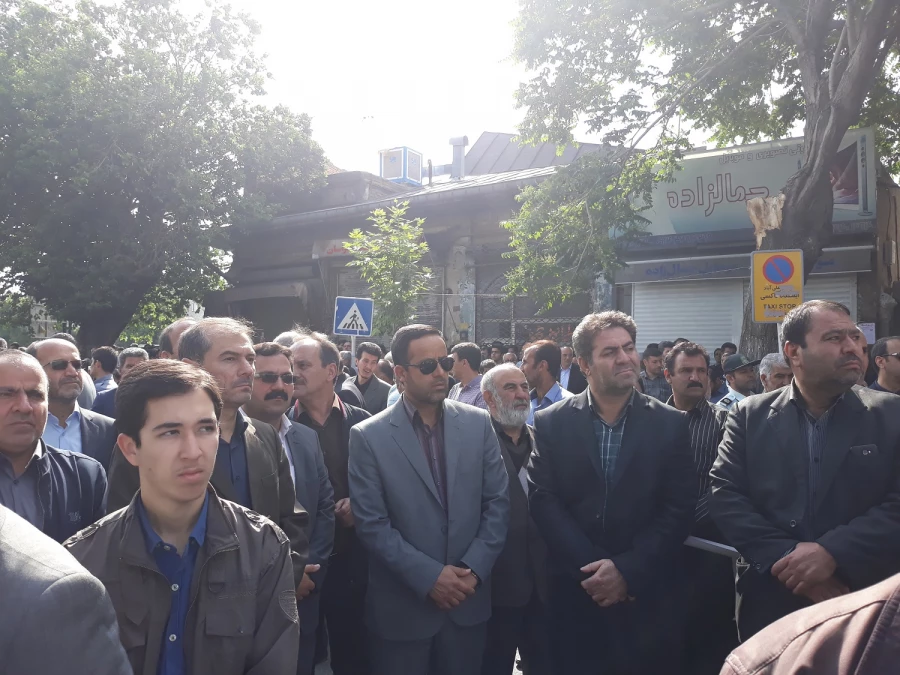 اساتید و کارکنان دانشگاه فرهنگیان آذربایجان غربی با شیر مرد آذربایجان وداع کردند