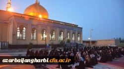 مراسم ضیافت افطار دانشجویان علامه طباطبایی ارومیه در کنار بارگاه امامزاده قریب حسن ارومیه برگزار شد 11