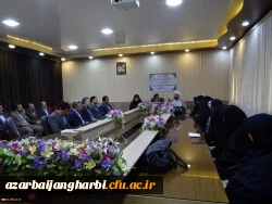 طی مراسمی خانم دکتر عاطفه پایز بعنوان سرپرست جدید پردیس علامه طباطبایی آذربایجان غربی معرفی شدند