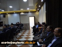 طی مراسمی خانم دکتر عاطفه پایز بعنوان سرپرست جدید پردیس علامه طباطبایی آذربایجان غربی معرفی شدند
 7