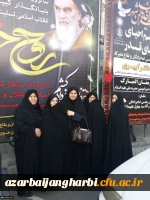 سرپرست دانشگاه فرهنگیان استان به همراه جمعی از اساتید و کارکنان در مراسم بزرگداشت شهدای قیام 15 خرداد و احیای شب قدر شرکت کردند 6