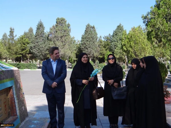 آغاز به کار سرپرست پردیس علامه طباطبایی ارومیه با ادای احترام به مقام شهدا