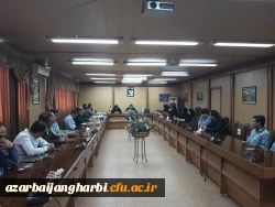 اولین شورای اداری مشترک پردیس های دانشگاه فرهنگیان استان برگزار گردید