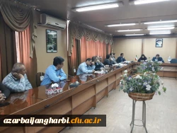 اولین شورای اداری مشترک پردیس های دانشگاه فرهنگیان استان برگزار گردید 5