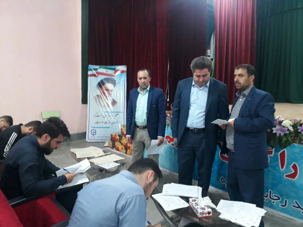 بازدید مدیر امور پردیس های استان آذربایجان غربی از حوزه امتحانی پردیس شهید رجایی ارومیه 4