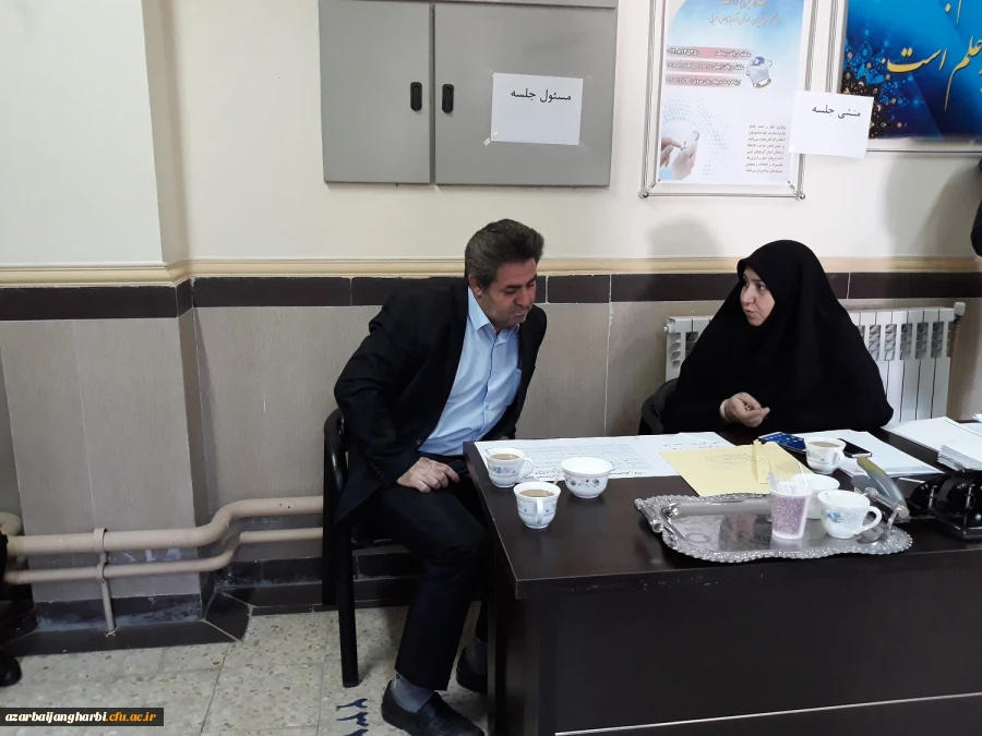 بازدید سرپرست مدیریت امور استانی دانشگاه فرهنگیان از حوزه امتحانی پردیس علامه طباطبایی ارومیه 4