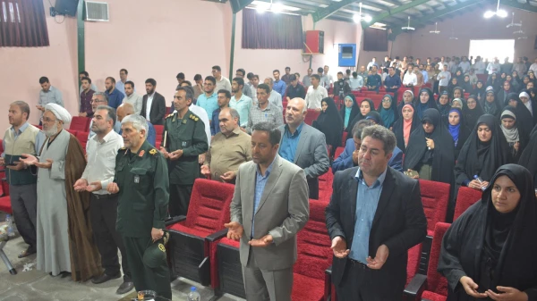 مراسم افتتاحیه اردوهای جهادی بسیج سازندگی استان آذربایجان غربی در پردیس شهیدرجایی  دانشگاه فرهنگیان استان آذربایجان غربی برگزار شد 7
